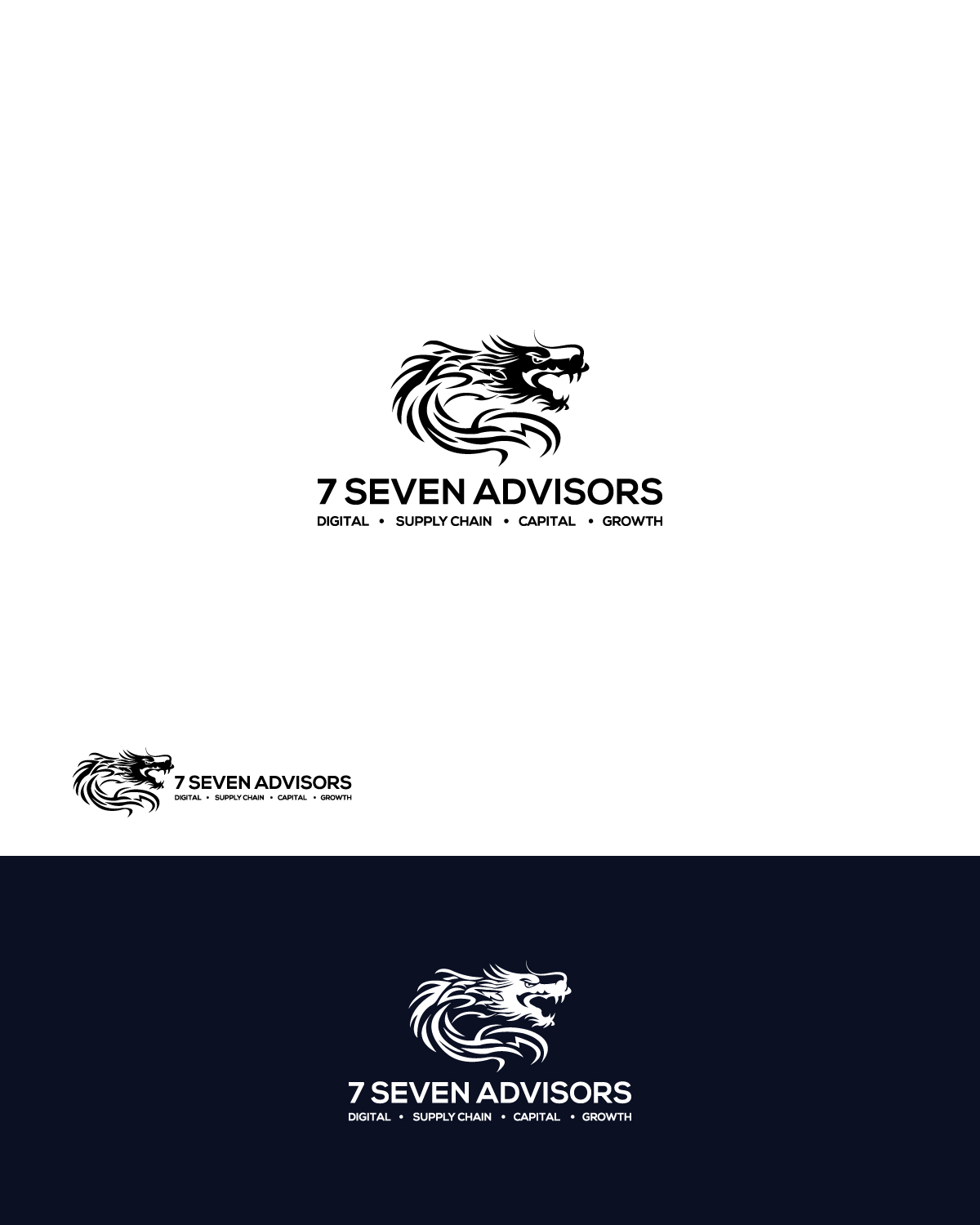 Logo Design by usman-ilyas for 7 Seven Advisors | Design #15488400