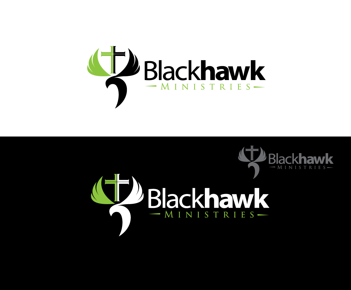 Logo Design by blue eye for Blackhawk Ministries | Design #15457920