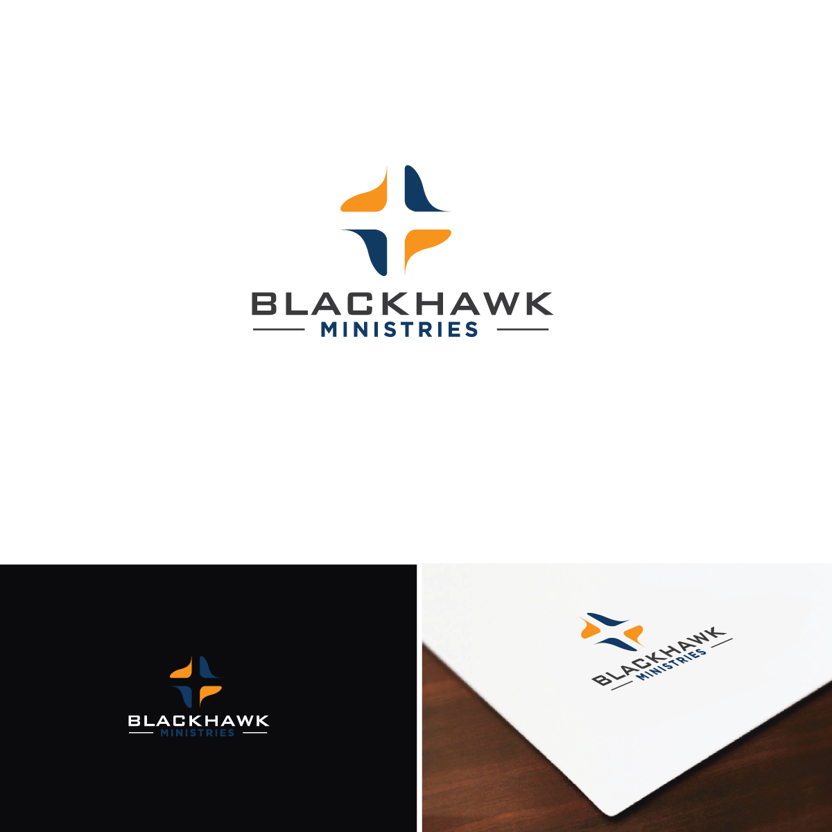 Logo Design by e-graphics for Blackhawk Ministries | Design #15462608