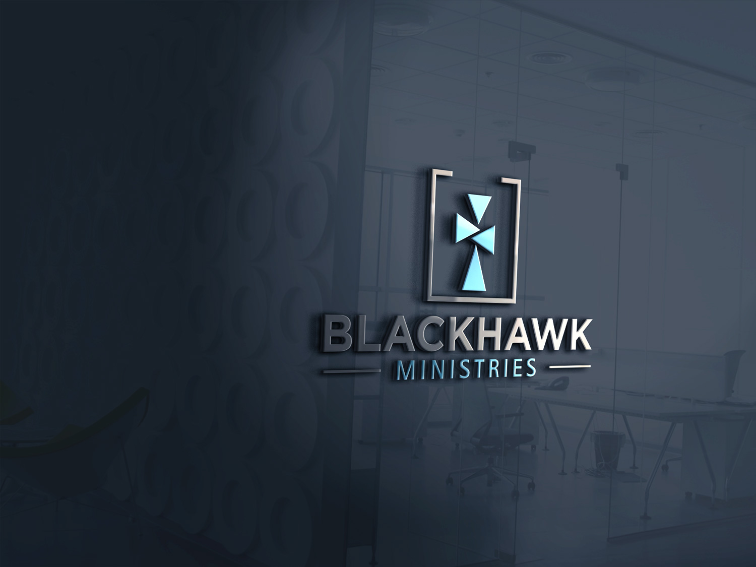 Logo-Design von e-graphics für Blackhawk Ministries | Design #15465806