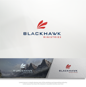 Logo Design by groomfox for Blackhawk Ministries | Design: #15443967