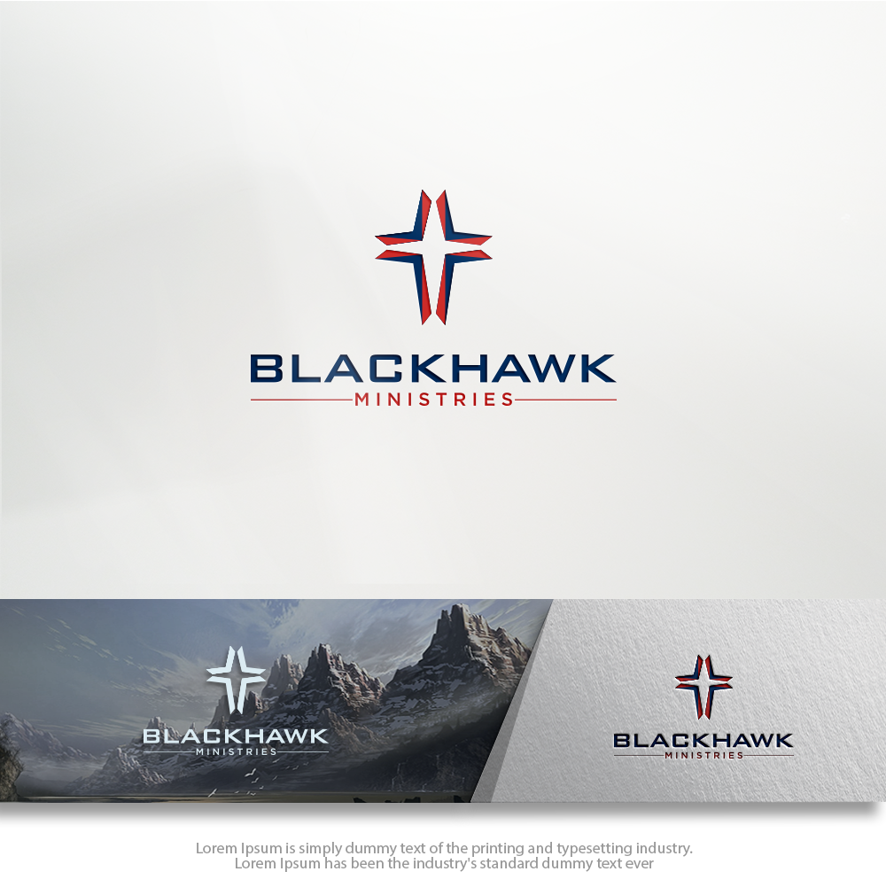 Logo Design by groomfox for Blackhawk Ministries | Design: #15457958
