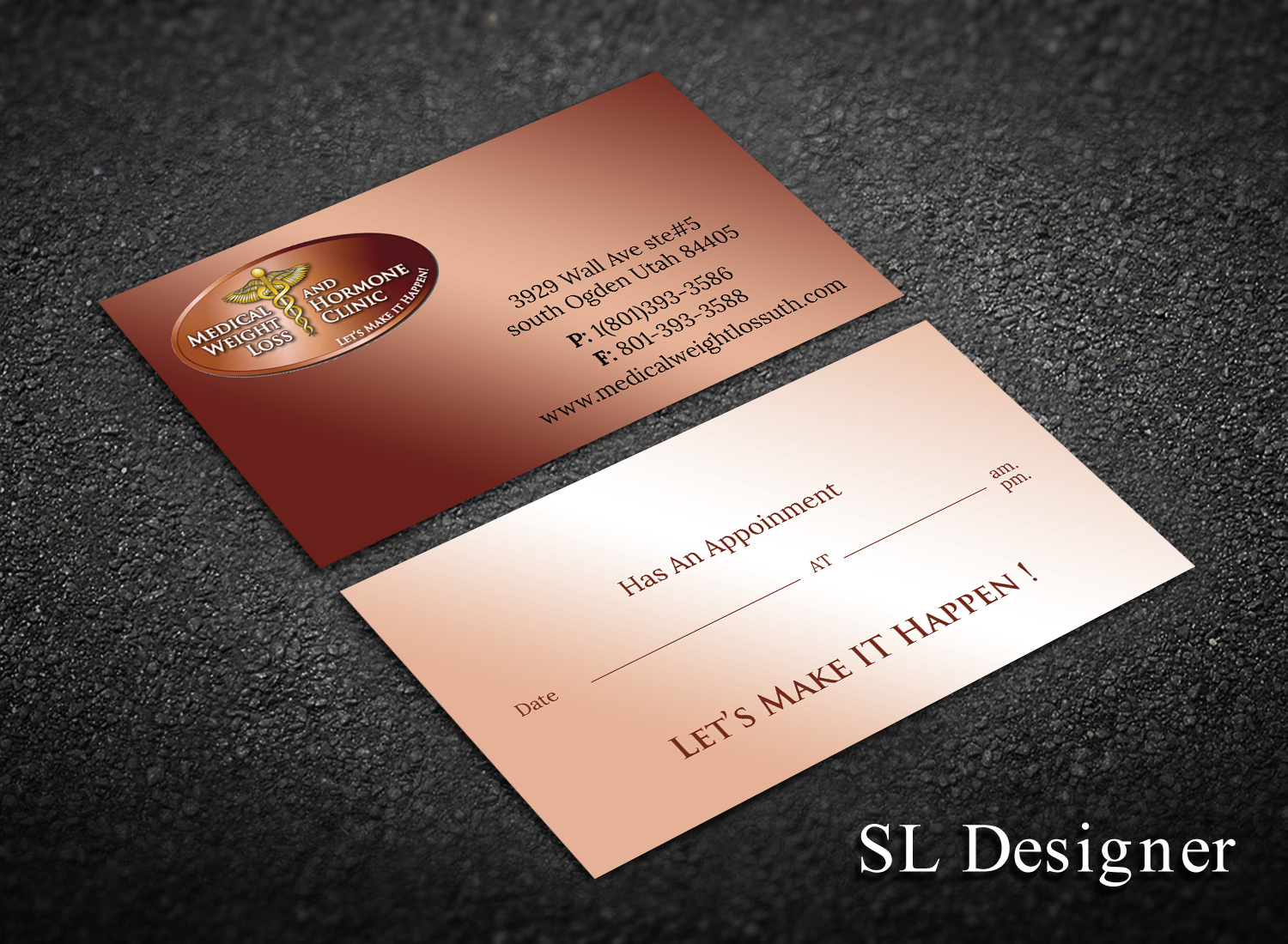 Business Card Design by SL Designer for this project | Design #15420094