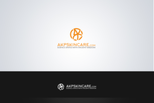 AKP-SCIENCE UNITES WITH ANCIENT WISDOM.  AKPSKINCARE.COM | Diseño de Logo por voltart