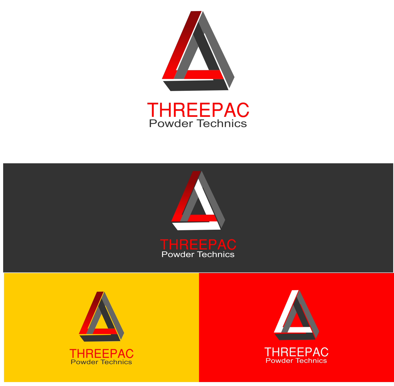 Logo Design by Bennata for Threepac Solutions Pte Ltd | Design #15437580