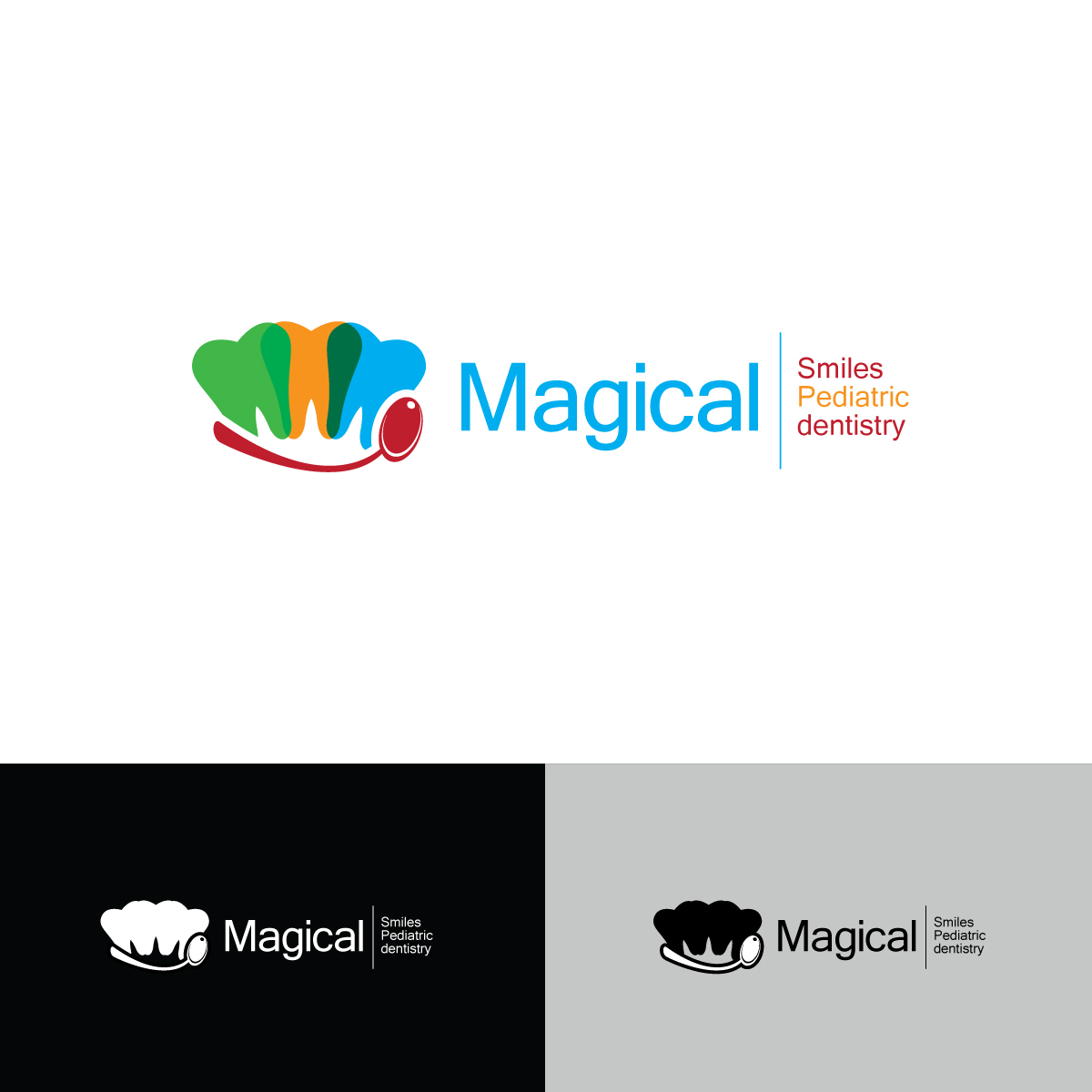 Logo Design by e-graphics for magical smiles llc | Design #15453160