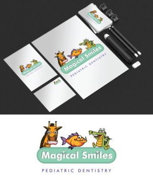 Logo Design by Wild Geek for magical smiles llc | Design: #15463286