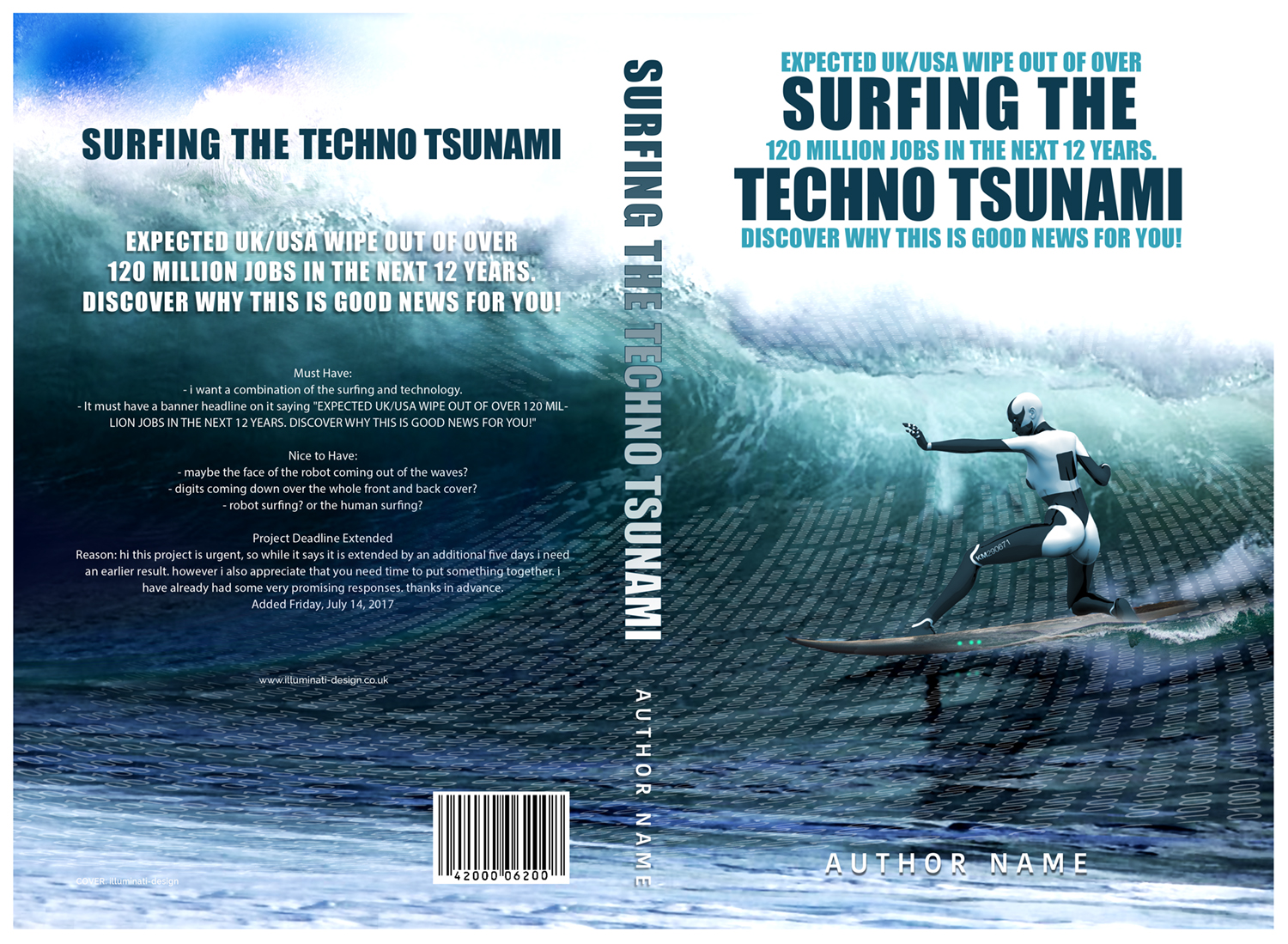 Book Cover Design by illuminati-design for this project | Design #15429560