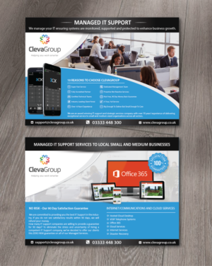 Flyer Design by alex989 for ClevaGroup Ltd | Design: #15449051