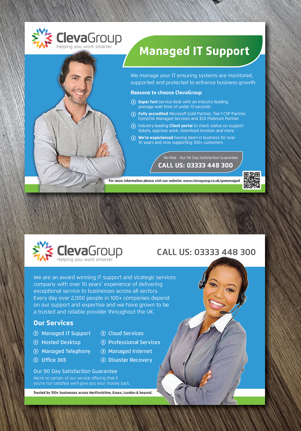 Flyer Design by Alexandar for ClevaGroup Ltd | Design #15453416