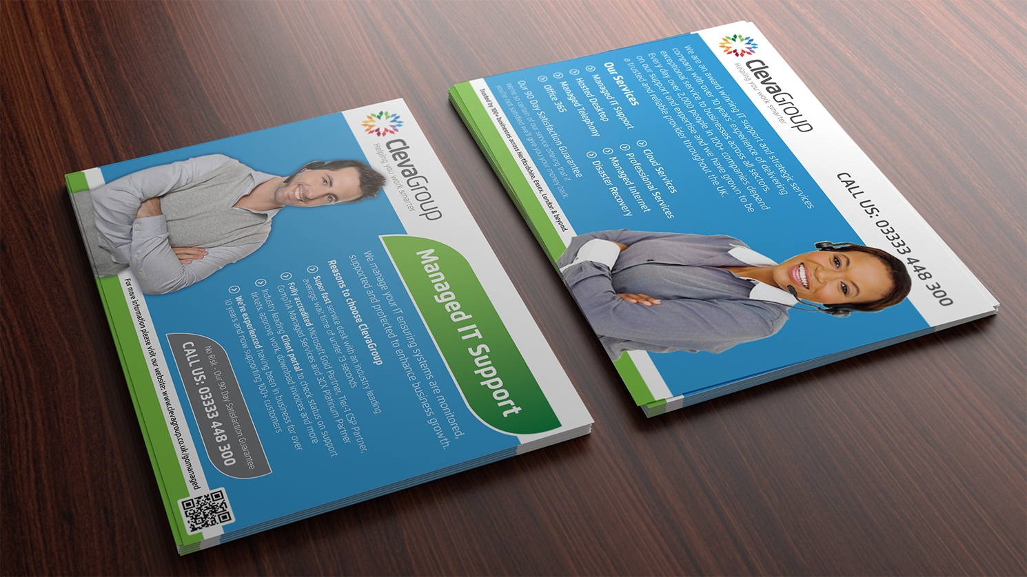 Flyer-Design von Alexandar für ClevaGroup Ltd | Design #15453602