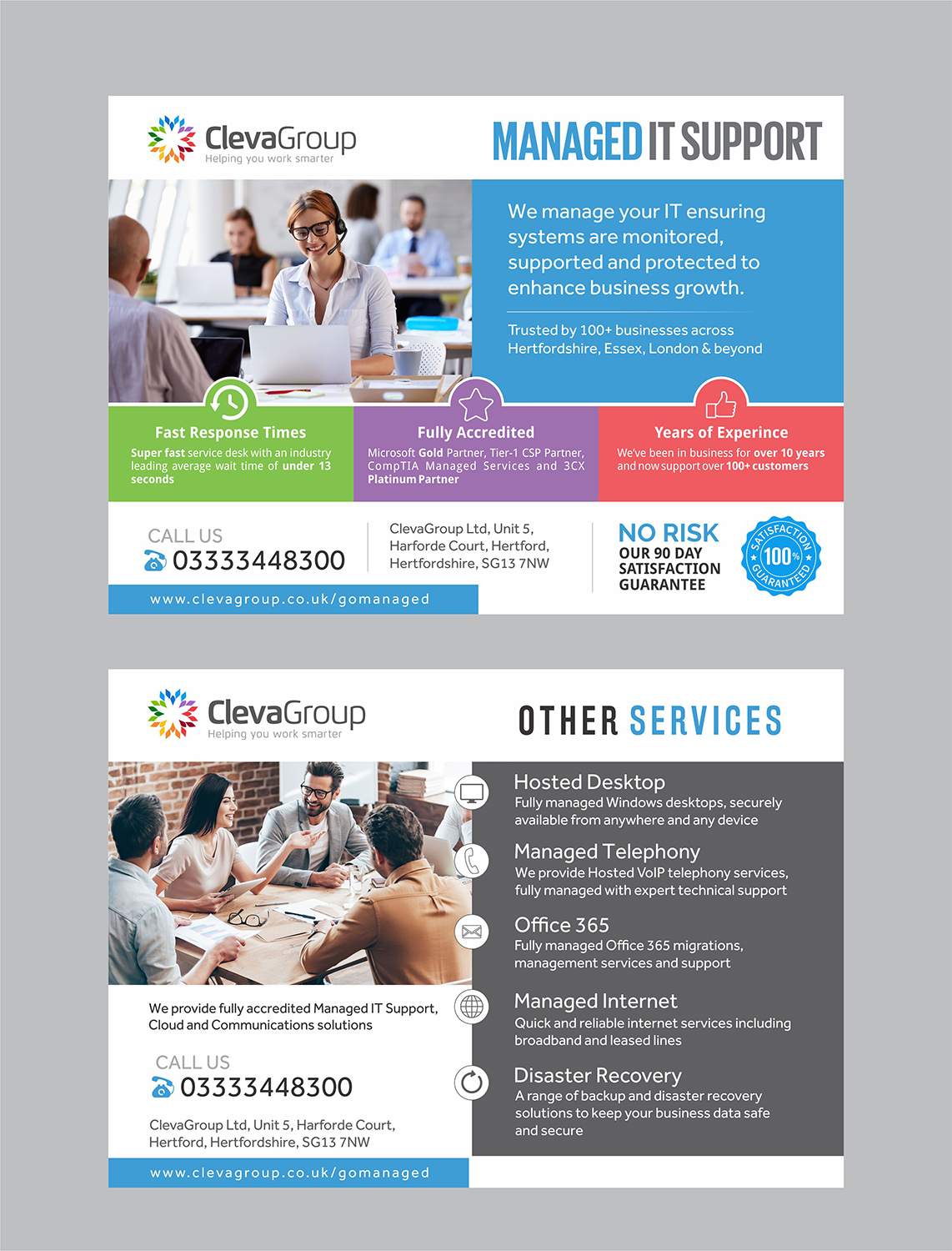 Flyer-Design von DesignMarket für ClevaGroup Ltd | Design #15470439