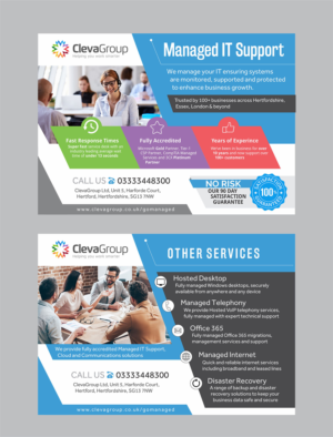 Flyer Design by DesignMarket for ClevaGroup Ltd | Design: #15470440