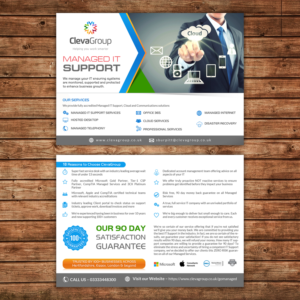 Flyer Design by debdesign for ClevaGroup Ltd | Design: #15427920