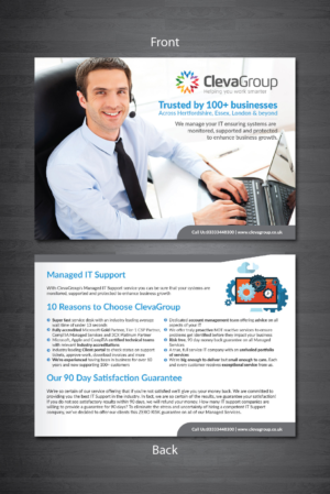 Flyer Design by Deziners Zone for ClevaGroup Ltd | Design: #15424613