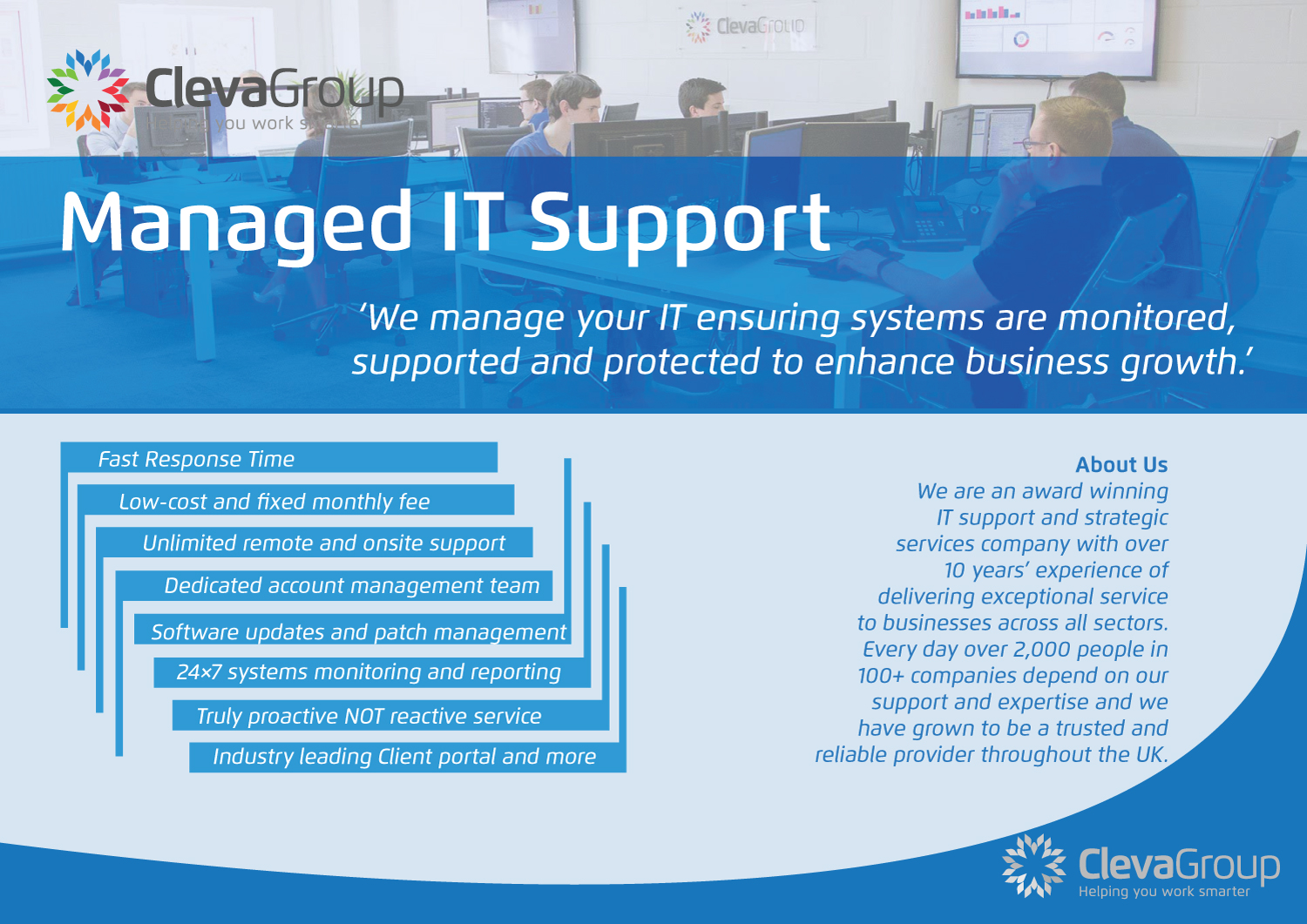 Flyer Design by izzib for ClevaGroup Ltd | Design #15456746