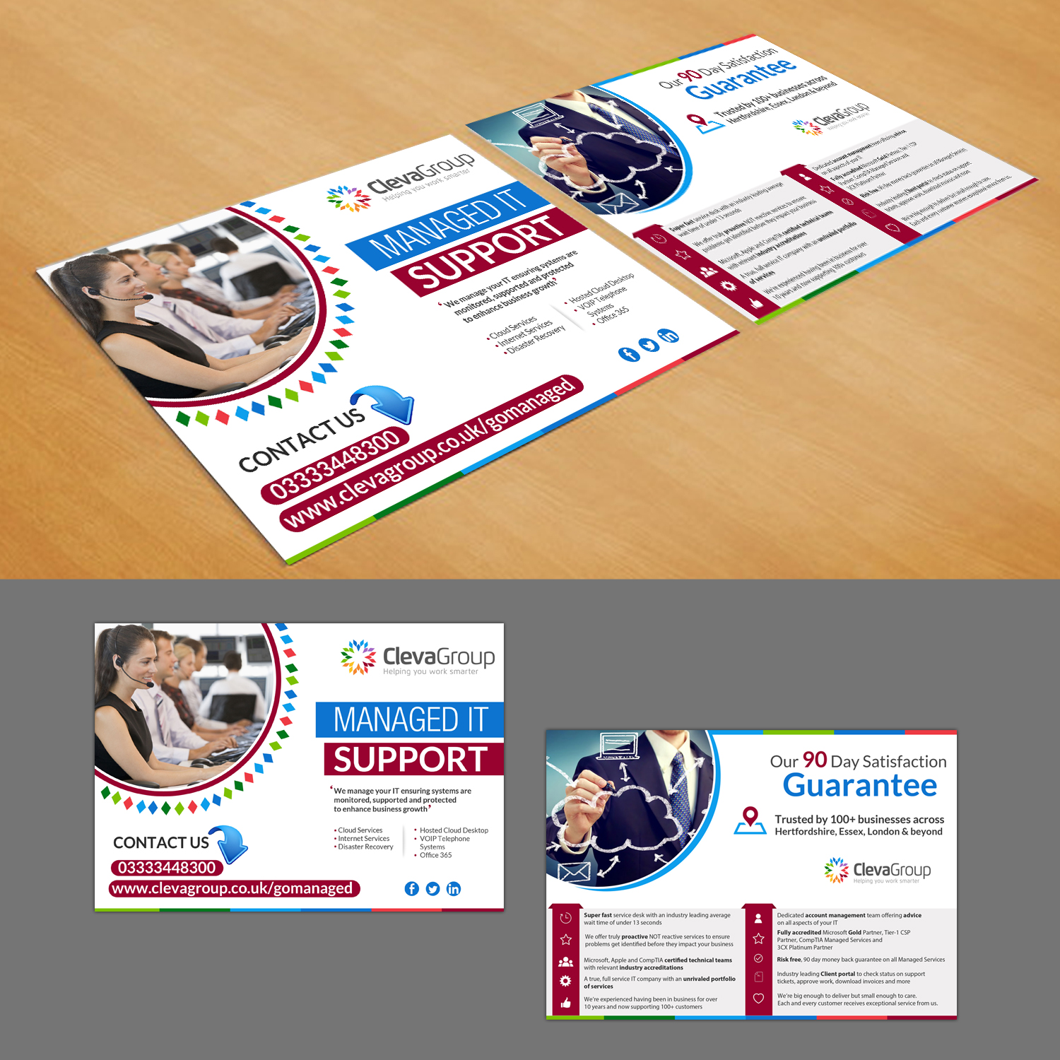 Flyer Design by creative.bugs for ClevaGroup Ltd | Design #15445673