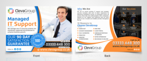 Flyer for Leaflet Dropping - A5 - Managed IT Support Flyer | Flyer-Design von SAI DESIGNS