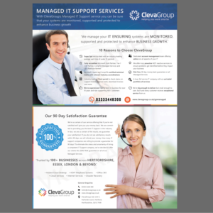 Flyer Design by Bhushan jha for ClevaGroup Ltd | Design: #15436913