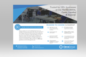 Flyer for Leaflet Dropping - A5 - Managed IT Support Flyer | Flyer-Design von Luniere Designs