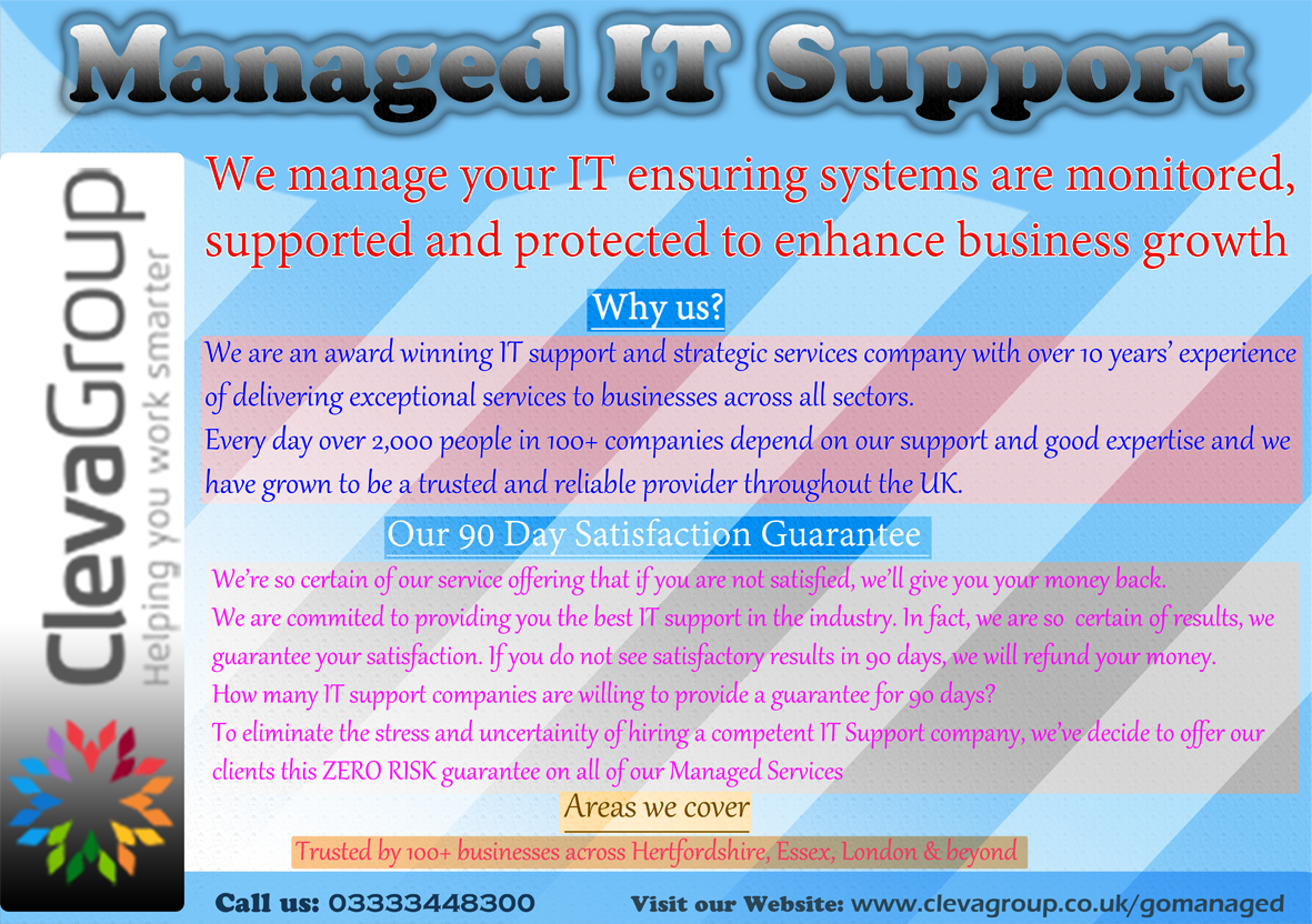 Flyer Design by Mwas Designs, Print and Signage for ClevaGroup Ltd | Design #15446412