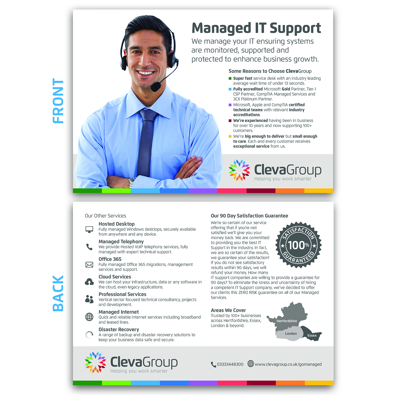 Flyer Design by Emmanuel Creations for ClevaGroup Ltd | Design #15483034