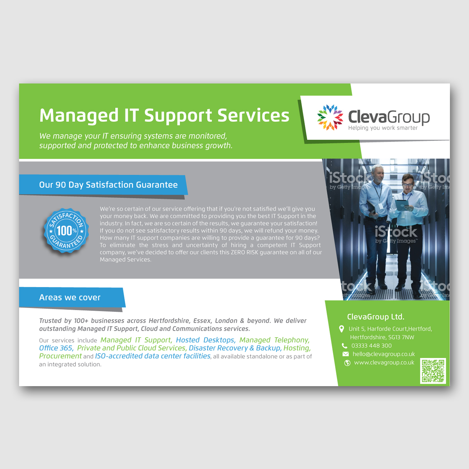 Flyer Design by PrabhathJ for ClevaGroup Ltd | Design #15455371
