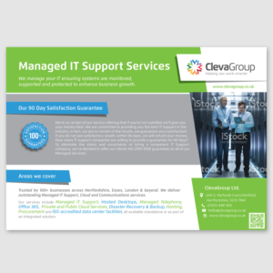Flyer Design by PrabhathJ for ClevaGroup Ltd | Design: #15455548