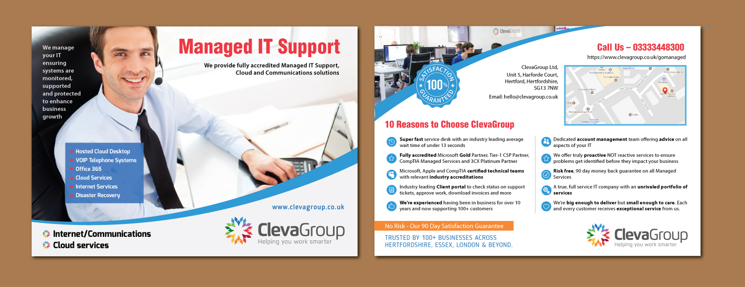 Flyer-Design von meet007 für ClevaGroup Ltd | Design #15430945