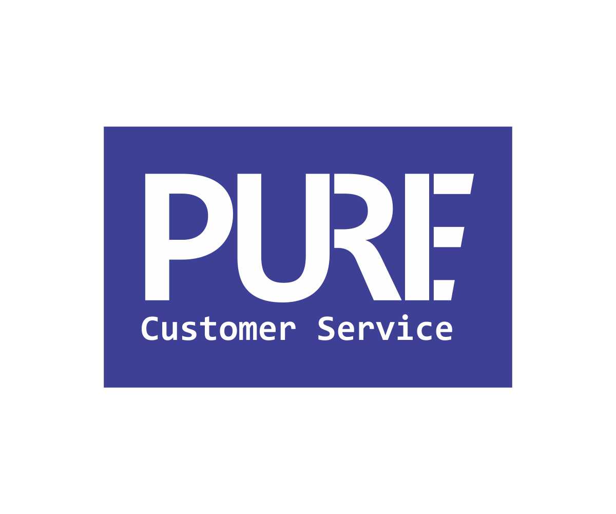 Logo Design by Purple Studio for Pure Customer Service | Design #2600341