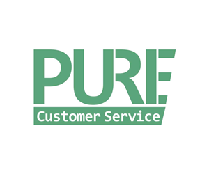 Logo Design by Purple Studio for Pure Customer Service | Design #2600344