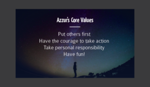Company's Core Values to be on our Office Walls | Graphic Design by 3dwOrX