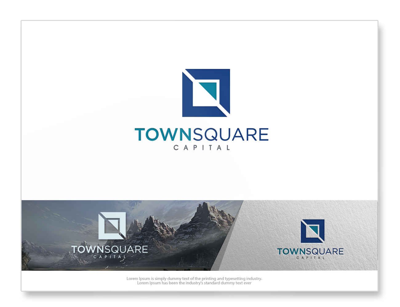 Logo Design by groomfox for TownSquare Capital | Design #15420247