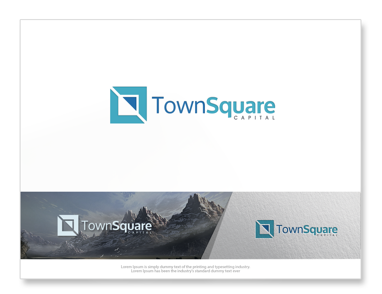 Logo Design by groomfox for TownSquare Capital | Design #15420248