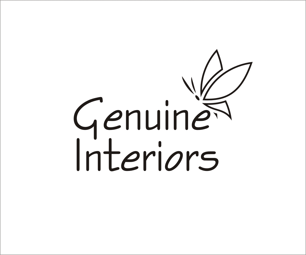 Logo Design by Rox Art Design for genuine interios  | Design #15684818