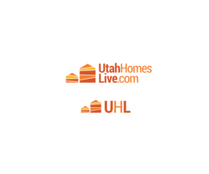 UtahHomesLive.com (spacing optional) UHL | Logo Design by Buck Tornado