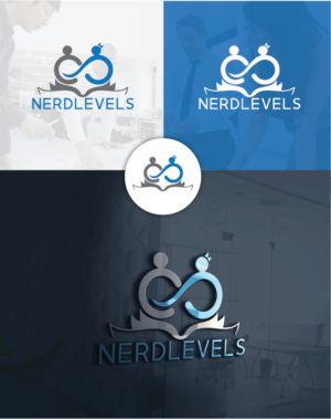 Logo Design by gleace design 2022 for NerdLevels | Design #15486799