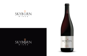 Skyborn Wines | Logo Design by Milos Jovic