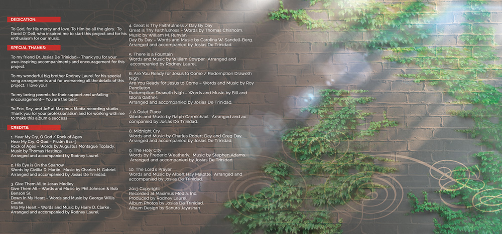 CD Cover Design by jshan for this project | Design #2669654