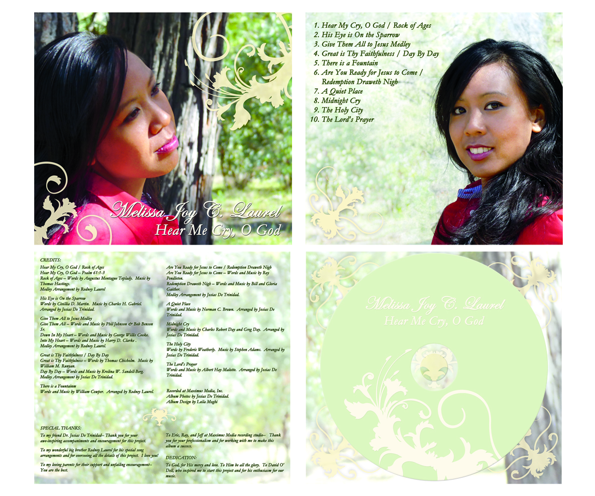 CD Cover Design by Moghi for this project | Design #2671002