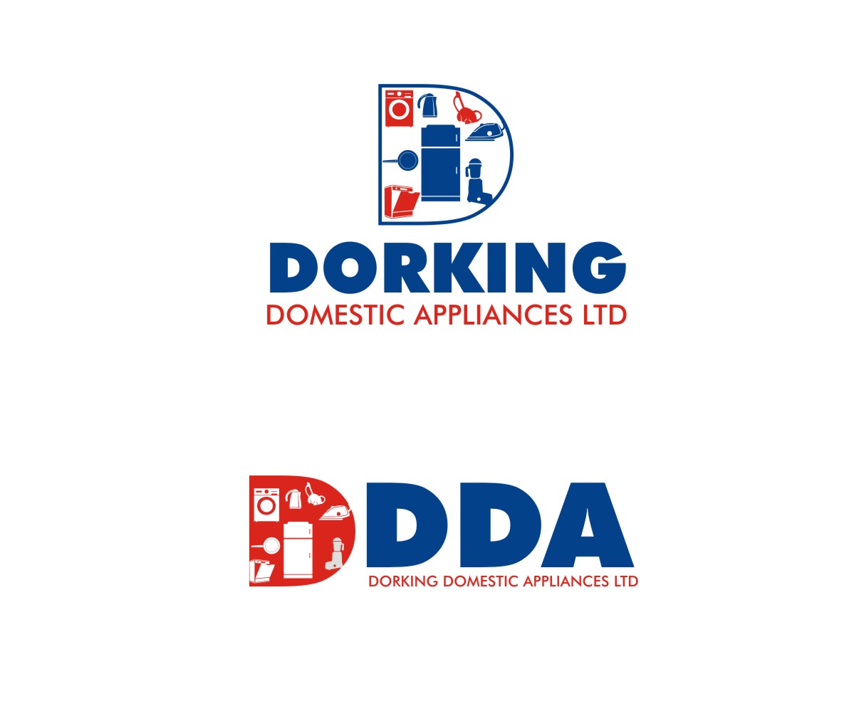 Logo Design by Falguni for Dorking Domestic Appliances LTD | Design #15591727