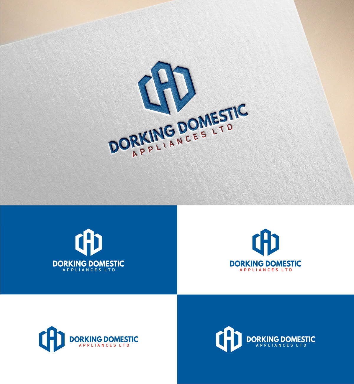 Logo Design by MKR for Dorking Domestic Appliances LTD | Design #15488805
