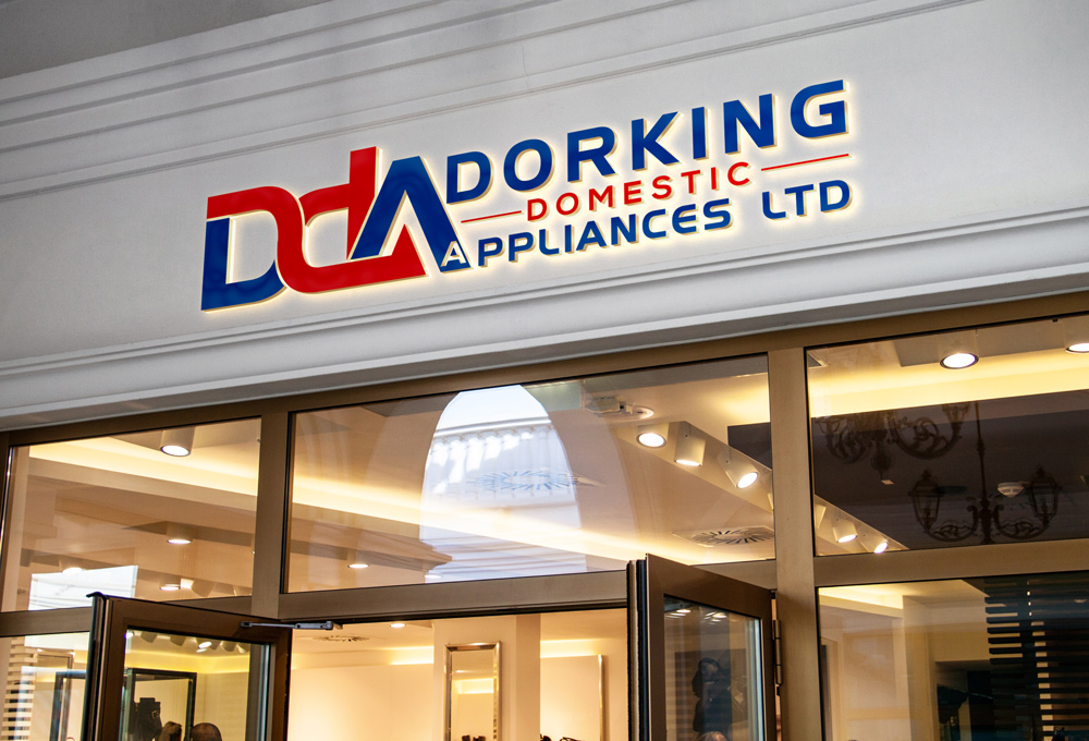Logo Design by A S design @ for Dorking Domestic Appliances LTD | Design #15517516