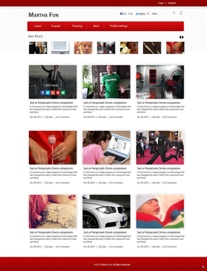 Web Design by pb for this project | Design: #2593587