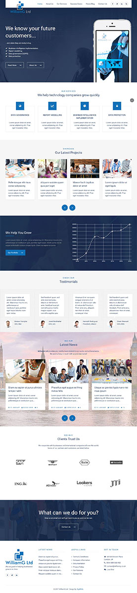 Web Design by Big4Web for Williamg Ltd | Design: #15499992