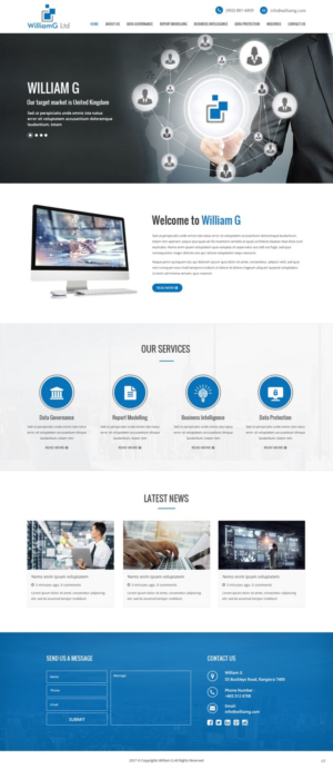 Web Design by pb for Williamg Ltd | Design: #15498775