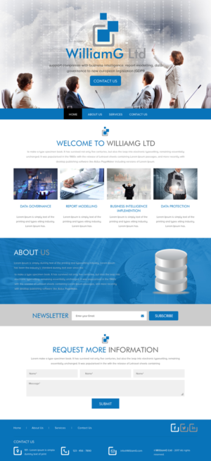 Web Design by rightway for Williamg Ltd | Design: #15496946