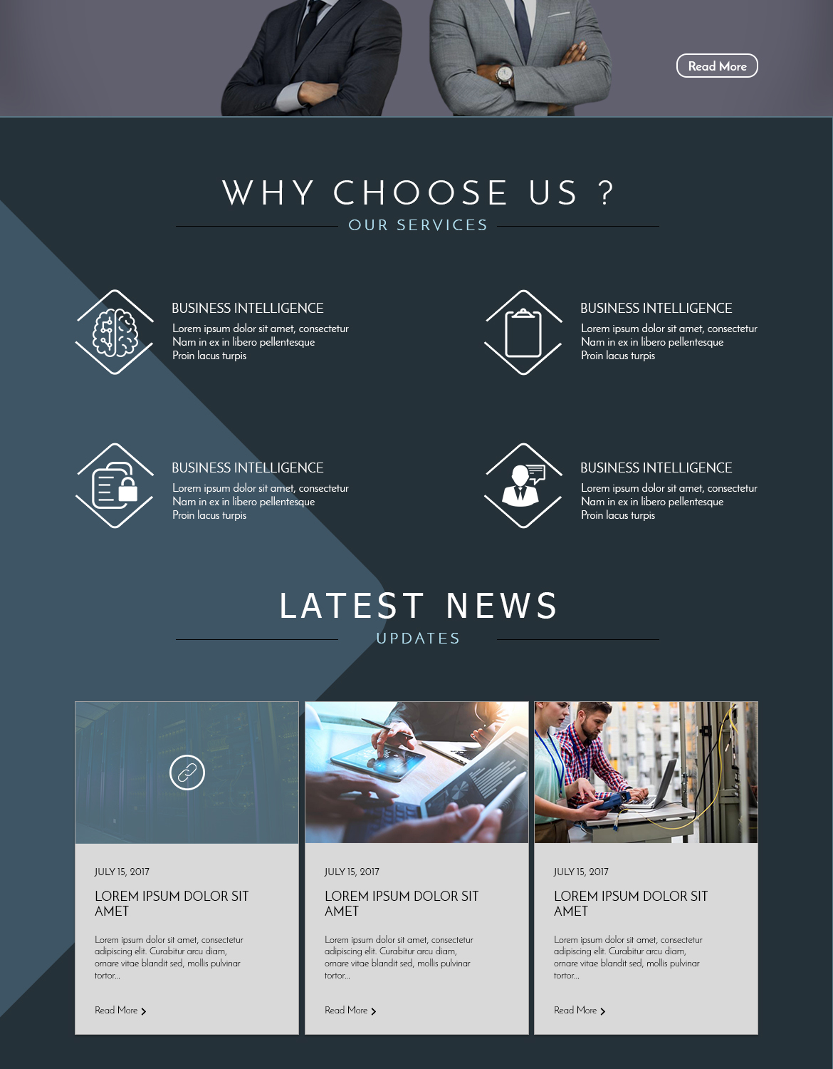 Web Design by OmarSayed for Williamg Ltd | Design #15542400