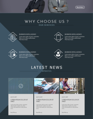 Web Design by OmarSayed for Williamg Ltd | Design: #15542400