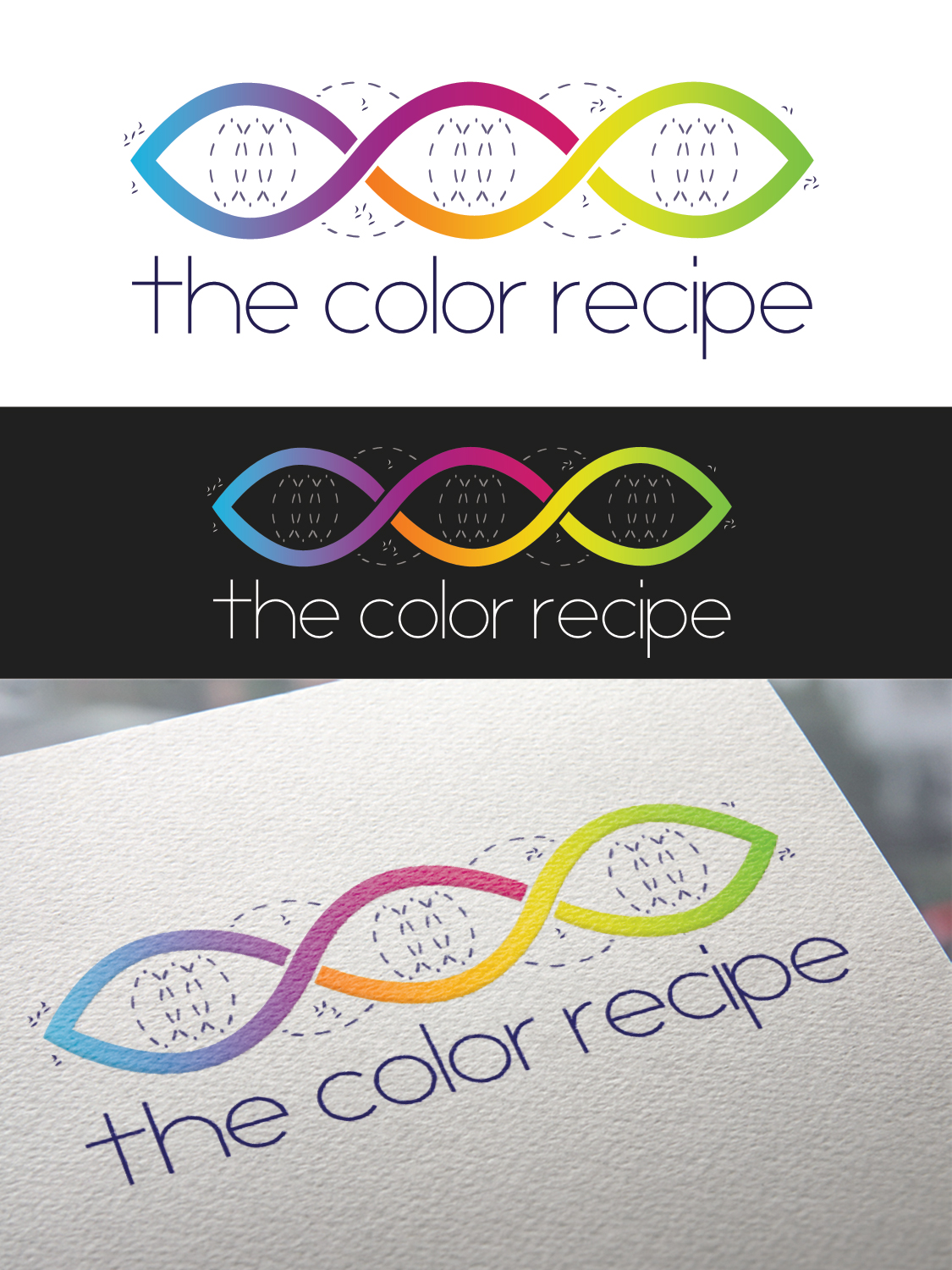 Logo Design by ivo_i_ivanov for The Color Recipe | Design #15439646